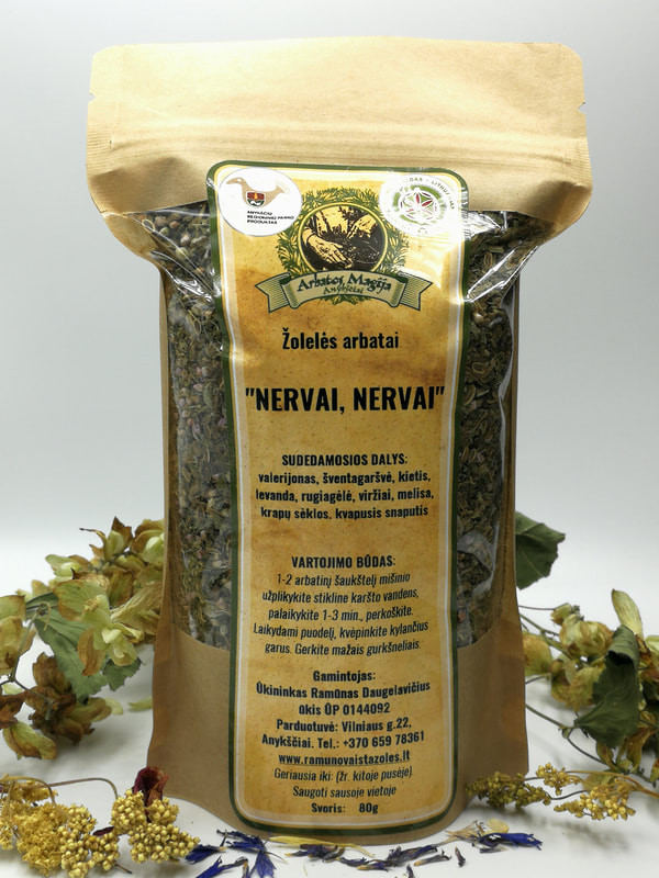 Arbata „Nervai, nervai“, ARBATOS MAGIJA, 80 g