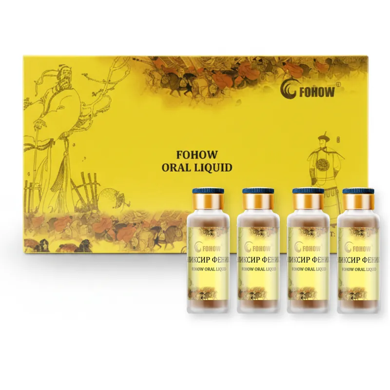 Maisto papildas kininis kordicepsas „Fohow Oral Liquid“, skystis, FOHOW, 4 but. po 30 ml