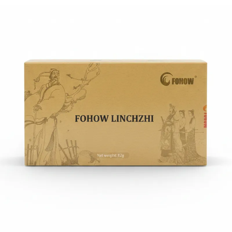 Maisto papildas tikrinis blizgutis „Fohow Linchzhi“, FOHOW, 24 kaps.