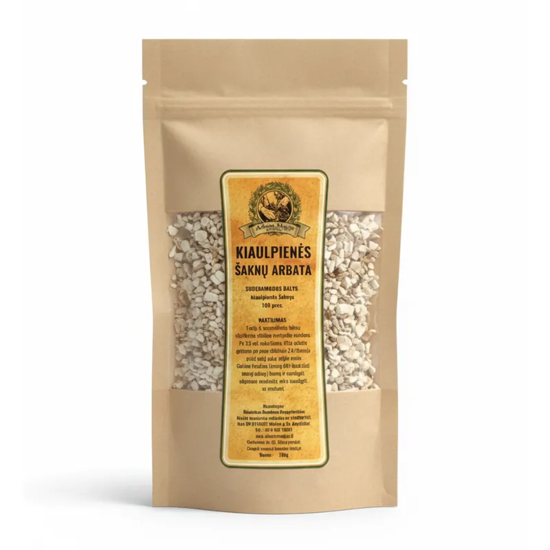 Kiaulpienių šaknų arbata ARBATOS MAGIJA 100 g natūrali sveikatai.