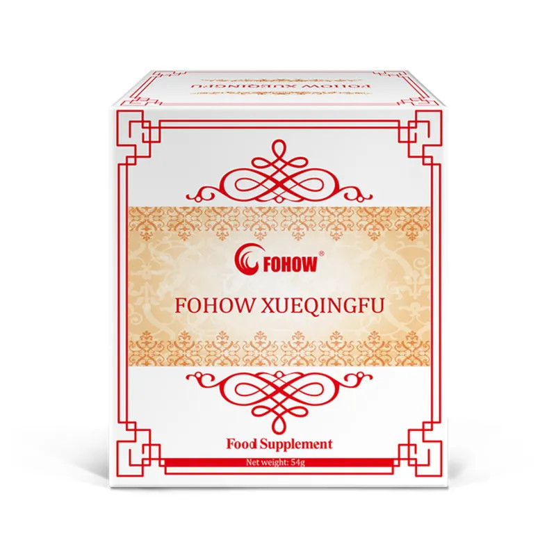 Natokinazės ir vynuogių kauliukų ekstrakto papildas Fohow Xueqingfu kapsulės.