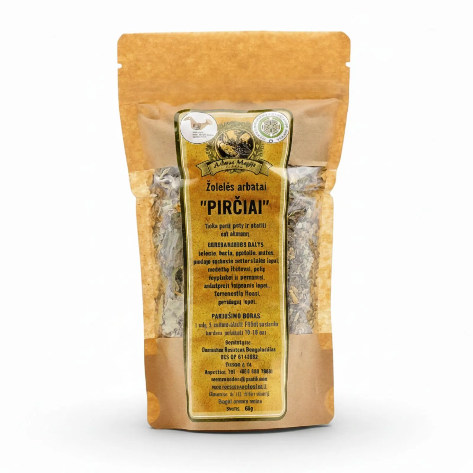 Natūrali žolelių arbata pirties ritualams, ARBATOS MAGIJA, 60 g.