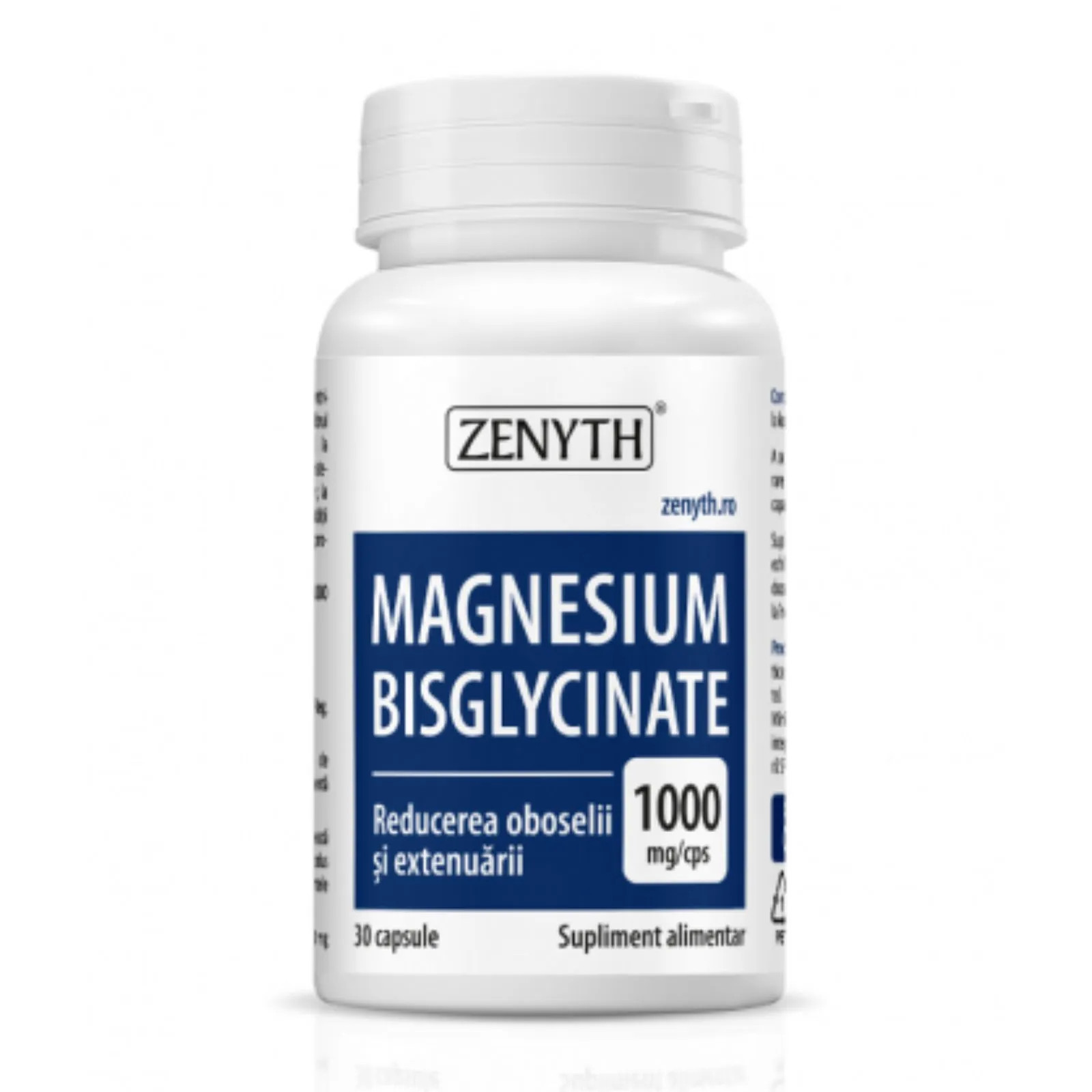 Magnio bisglicinatas Zenyth papildas geresniam miegui ir raumenų sveikatai.
