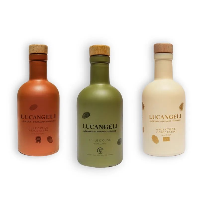 Alyvuogių aliejų rinkinys „Trio Parfait“, 3 × 200 ml
