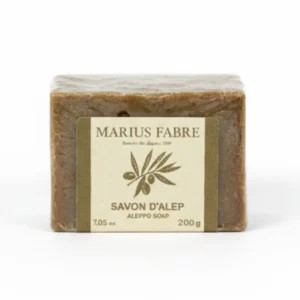 Aleppo muilas su alyvuogių ir lauro lapų aliejumi „Savon D’Alep“, 3 proc., MARIUS FABRE, 200 g