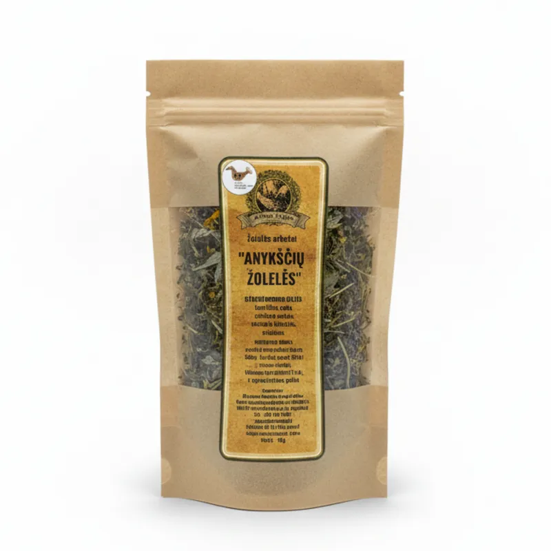 Natūrali Anykščių žolelių arbata ARBATOS MAGIJA, 40 g pakelis.