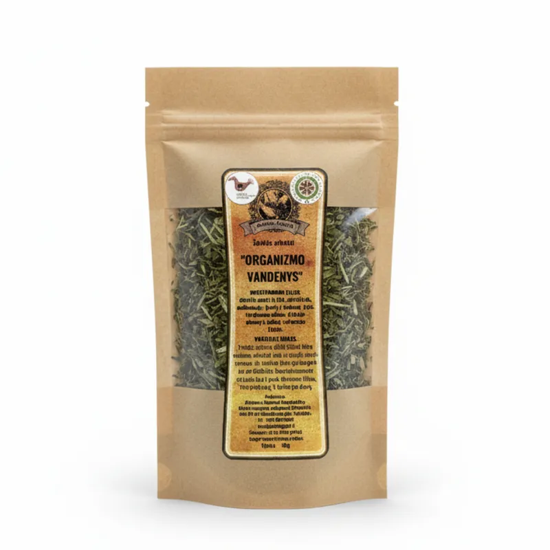 Natūrali žolelių arbata „Organizmo vandenys“ iš ARBATOS MAGIJA, 80 g pakuotė.