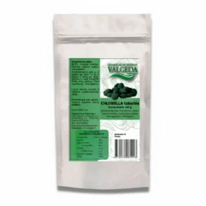 Chlorella tabletės, VALGEDA, 100 g