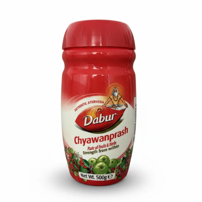 Ajurvedinis čiavanprašas Dabur Chyawanprash maisto papildas, 500 g.