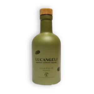 Ekologiškas alyvuogių aliejus su bergamote stiklo butelyje, 200 ml.