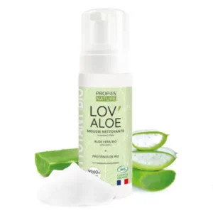 Lov’Aloé švelnios ekologiškos prausimosi putos su alaviju (150 ml)