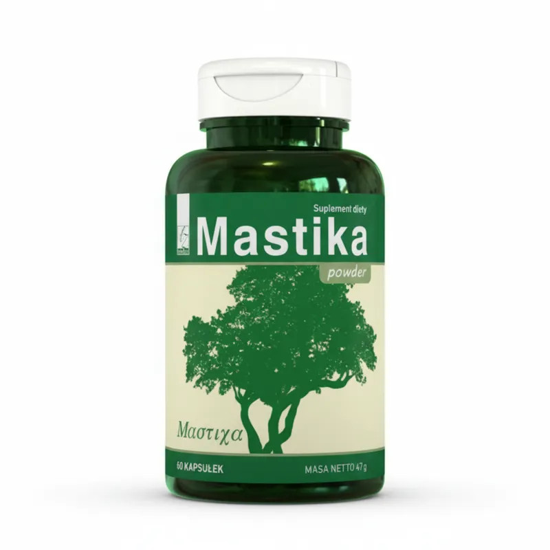 Maisto papildas Mastika kapsulės nuo virškinimo problemų, natūralus produktas Lietuvoje.