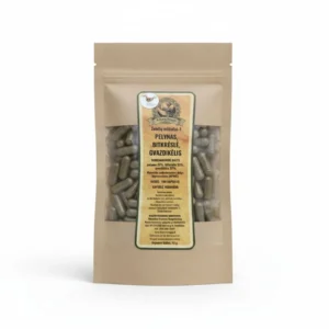 Žolelių kapsulės su pelynu, bitkrėsle ir gvazdikėliu ARBATOS MAGIJA, 100 kapsulių.