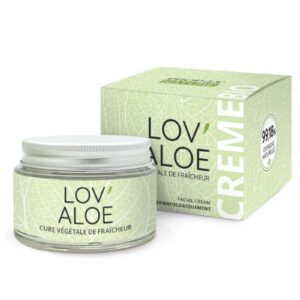 Drėkinantis veido kremas su alaviju, LOV’ALOE (50 ml)