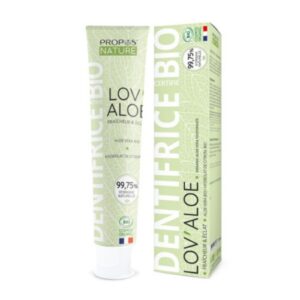 Ekologiška dantų pasta su alaviju, LOV’ALOE (75 ml)