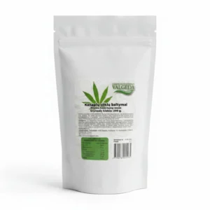 Kanapių sėklų baltymai, VALGEDA, 200 g