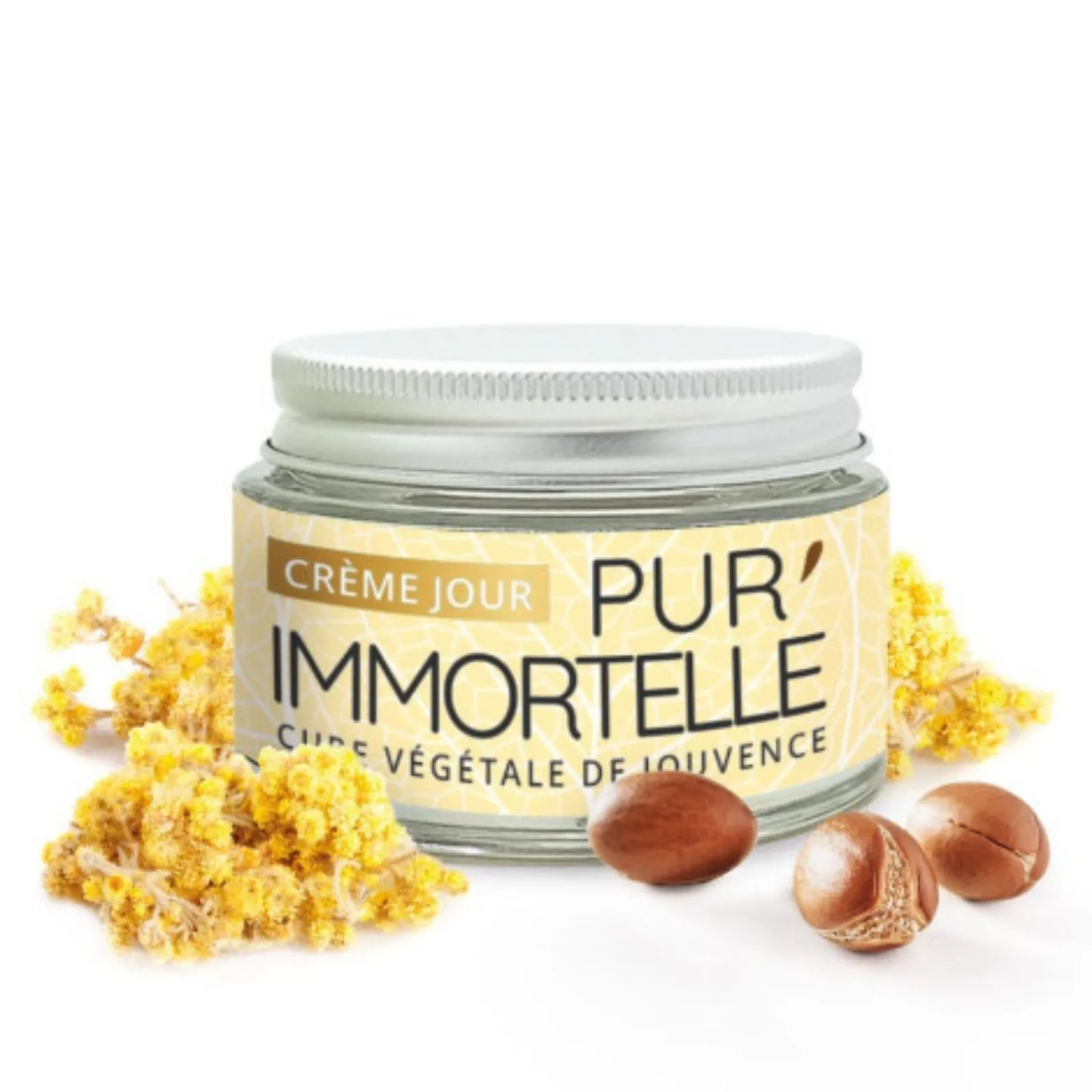 Organinis veido dieninis kremas su šlamučiu natūraliai odos priežiūrai.